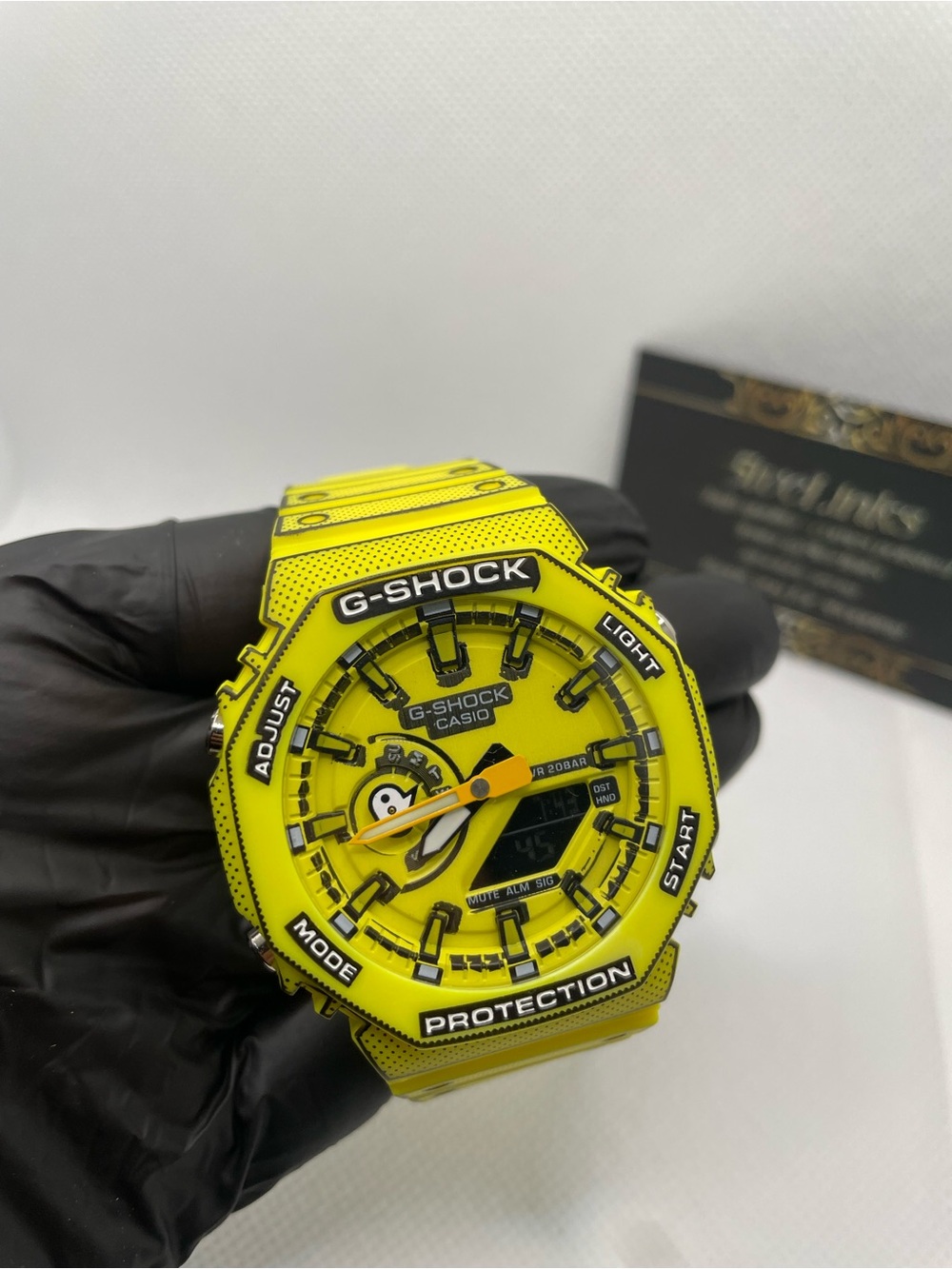 G-Shock Yellow Analog-Digital Sport Watch